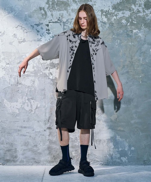 HARE(ハレ)の「ドレープZIPカーゴショーツ(HARE)(その他パンツ・メンズ・ホワイト/ブラック・FREE)」の19枚目の写真