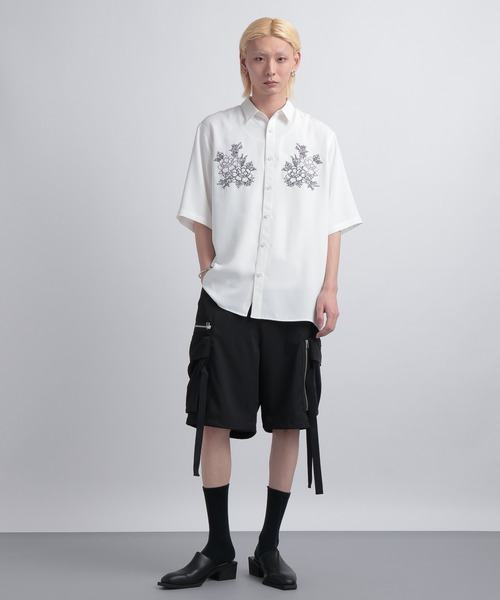 HARE(ハレ)の「ドレープZIPカーゴショーツ(HARE)(その他パンツ・メンズ・ホワイト/ブラック・FREE)」の21枚目の写真