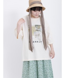 Samansa Mos2 | 転写プリントTシャツ(Tシャツ/カットソー)