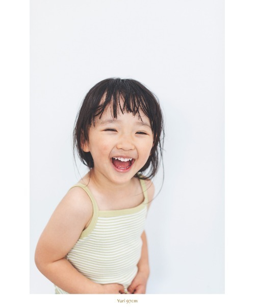 ooju(オージュ)の「【ooju】ミラー別注ガールズキャミソール(3枚入り)(キャミソール・キッズ・マルチ・3/2/1)」の3枚目の写真