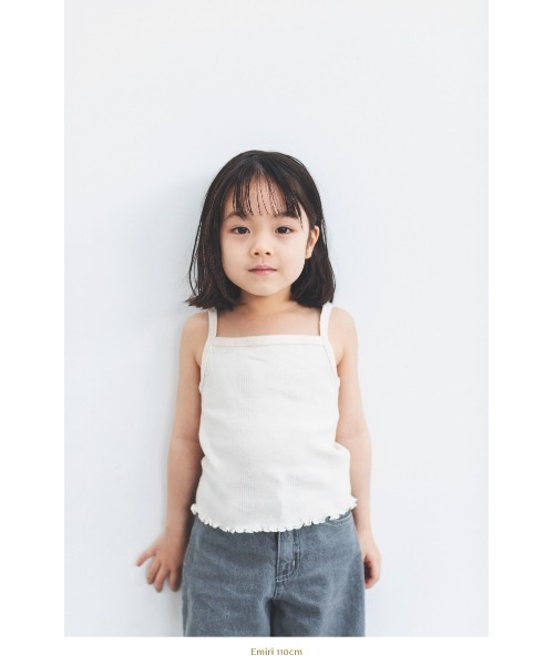 ooju(オージュ)の「【ooju】ミラー別注ガールズキャミソール(3枚入り)(キャミソール・キッズ・マルチ・3/2/1)」の5枚目の写真