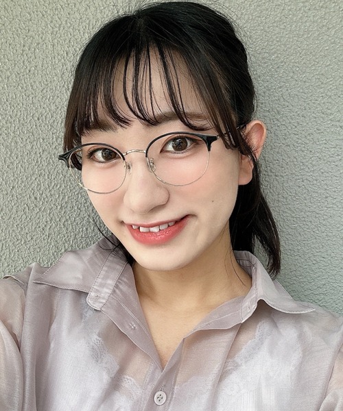 Zoff nanako ななこ イメージチェンジできるメガネ メガネ度入り
