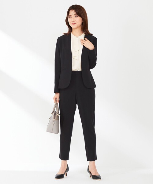 ANY SIS(エニィスィス)の「【洗える】ラッフルボウ ブラウス(シャツ/ブラウス・レディース・アイボリー系/ブラック系3・0)」の7枚目の写真