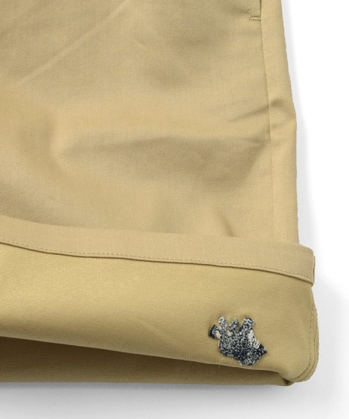 GLAZOS（グラソス）の「ストレッチ・ワンポイント刺繍ショートパンツ（その他パンツ・キッズ・ブラック/ベージュ/カーキ・160cm/140cm/150cm/170cm）」の12枚目の写真