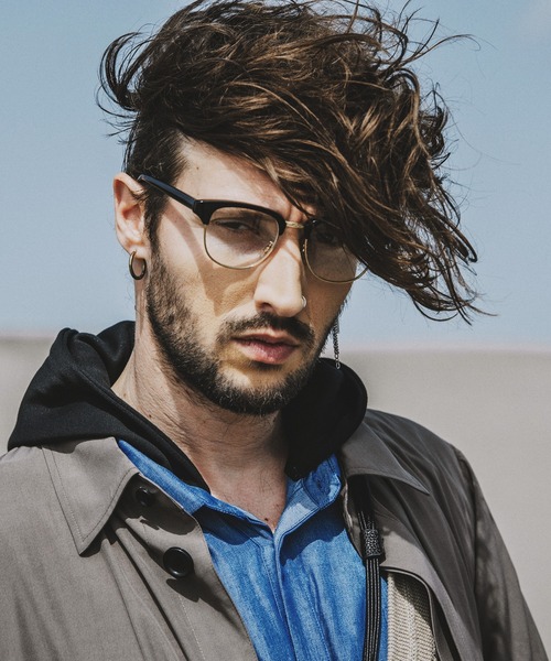 NO ID.（ノーアイディ）の「ボストンアイウェア（メガネ・メンズ・ブラック・ONE SIZE）」の6枚目の写真