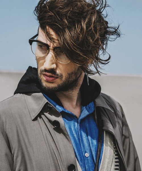 NO ID.（ノーアイディ）の「ボストンアイウェア（メガネ・メンズ・ブラック・ONE SIZE）」の7枚目の写真