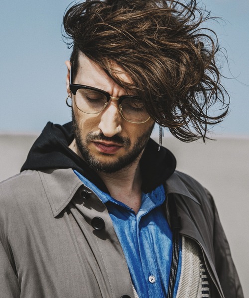 NO ID.（ノーアイディ）の「ボストンアイウェア（メガネ・メンズ・ブラック・ONE SIZE）」の8枚目の写真