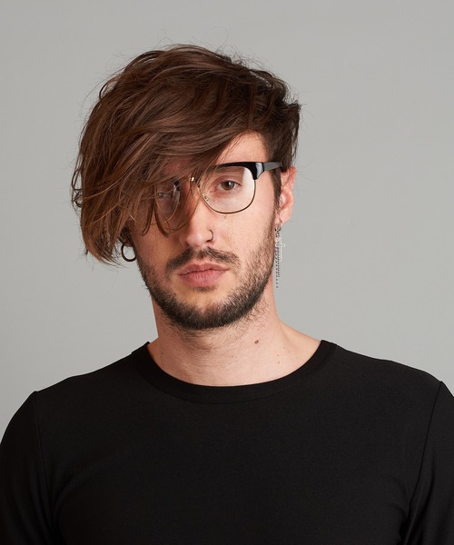 NO ID.（ノーアイディ）の「ボストンアイウェア（メガネ・メンズ・ブラック・ONE SIZE）」の9枚目の写真