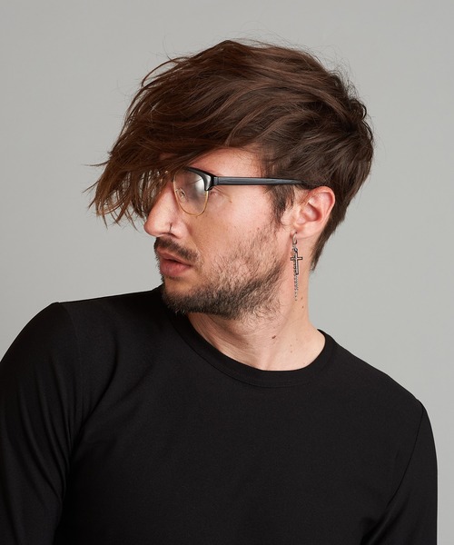 NO ID.（ノーアイディ）の「ボストンアイウェア（メガネ・メンズ・ブラック・ONE SIZE）」の13枚目の写真