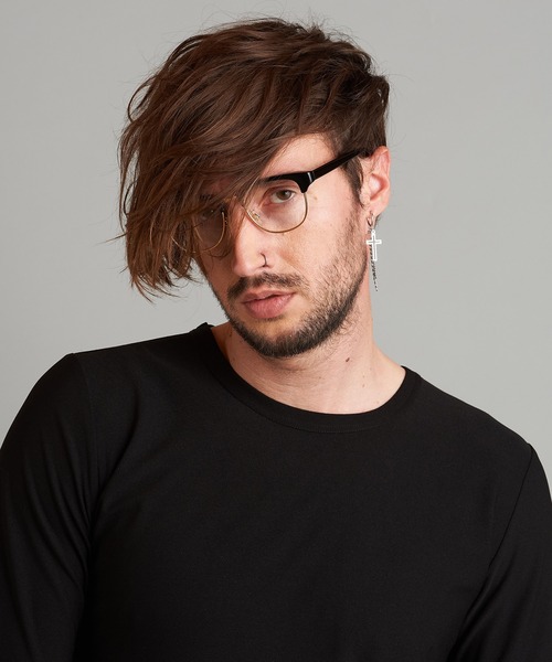 NO ID.（ノーアイディ）の「ボストンアイウェア（メガネ・メンズ・ブラック・ONE SIZE）」の14枚目の写真