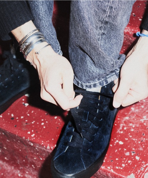VM003-CP SUEDE LO BLACK/BLACK/BLACK（スニーカー）｜Last Resort AB