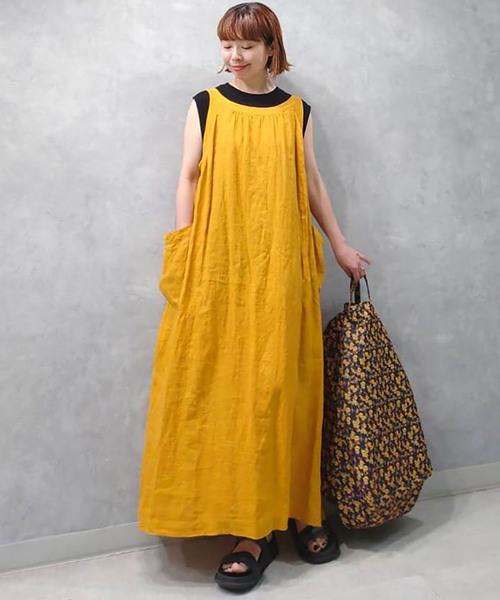 journal standard luxe リネンベアワンピース　ジャーナル JOURNAL STANDARD LUXE（ジャーナルスタンダード ラックス）の