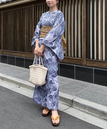 CAPRICIEUX LE'MAGE | ゆかた3点SET〈ゆかた/兵児帯/下駄〉(浴衣)