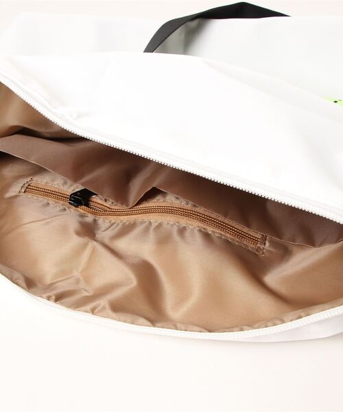 Burner(バーナー)の「【OKUOKU 0909】 ショルダーバッグ / メッセンジャーバッグ oku-bag-695670963617-23 U(ショルダーバッグ・メンズ・ホワイト/ブラック・FREE)」の6枚目の写真