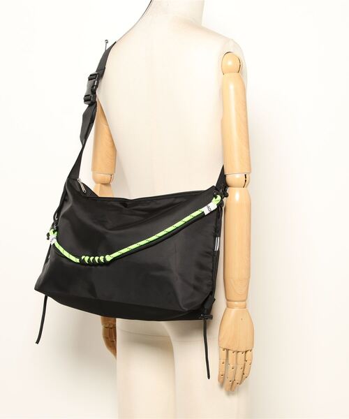 Burner(バーナー)の「【OKUOKU 0909】 ショルダーバッグ / メッセンジャーバッグ oku-bag-695670963617-23 U(ショルダーバッグ・メンズ・ホワイト/ブラック・FREE)」の7枚目の写真