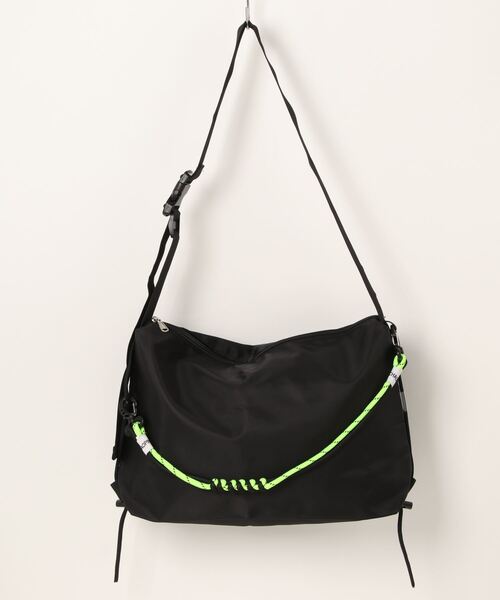 Burner(バーナー)の「【OKUOKU 0909】 ショルダーバッグ / メッセンジャーバッグ oku-bag-695670963617-23 U(ショルダーバッグ・メンズ・ホワイト/ブラック・FREE)」の9枚目の写真