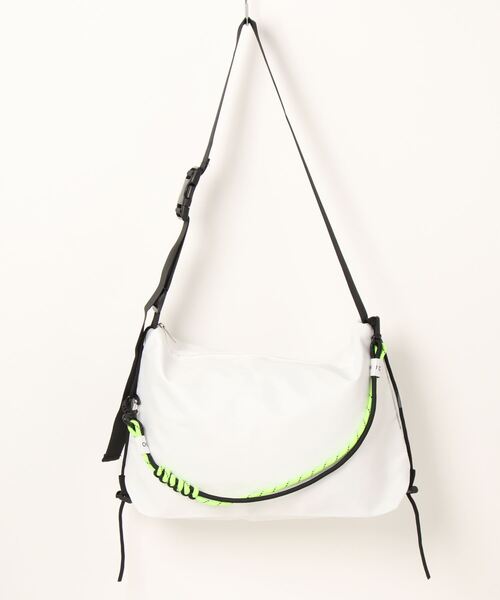 Burner(バーナー)の「【OKUOKU 0909】 ショルダーバッグ / メッセンジャーバッグ oku-bag-695670963617-23 U(ショルダーバッグ・メンズ・ホワイト/ブラック・FREE)」の8枚目の写真