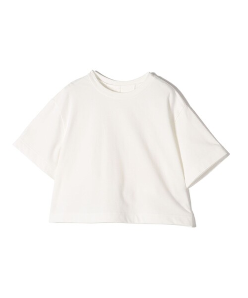 SHIPS(シップス)の「〈手洗い可能〉Texloop RCOT バック ドレープ TEE 2(Tシャツ/カットソー・レディース・ホワイト/チャコールグレー/ブラック・ONE SIZE)」の3枚目の写真