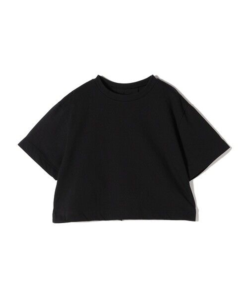 SHIPS(シップス)の「〈手洗い可能〉Texloop RCOT バック ドレープ TEE 2(Tシャツ/カットソー・レディース・ホワイト/チャコールグレー/ブラック・ONE SIZE)」の1枚目の写真