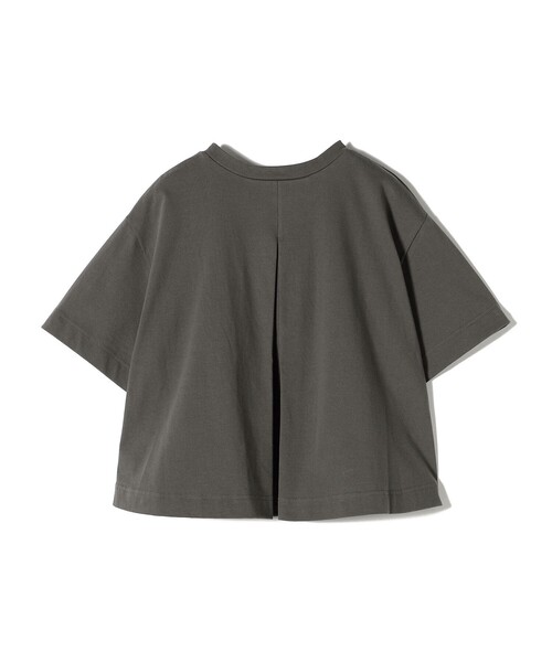 SHIPS(シップス)の「〈手洗い可能〉Texloop RCOT バック ドレープ TEE 2(Tシャツ/カットソー・レディース・ホワイト/チャコールグレー/ブラック・ONE SIZE)」の9枚目の写真