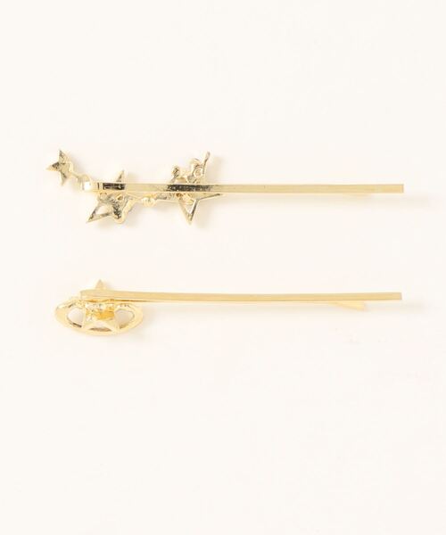 axes femme（アクシーズファム）の「スターヘアピンセットＡ（ヘアピン・キッズ・ゴールド・FREE）」の2枚目の写真
