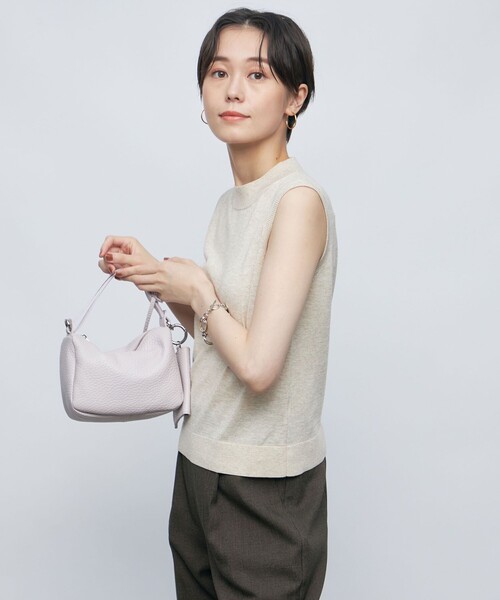 ラメ メッシュ ノースリーブ ニット ( セットアップ 可)