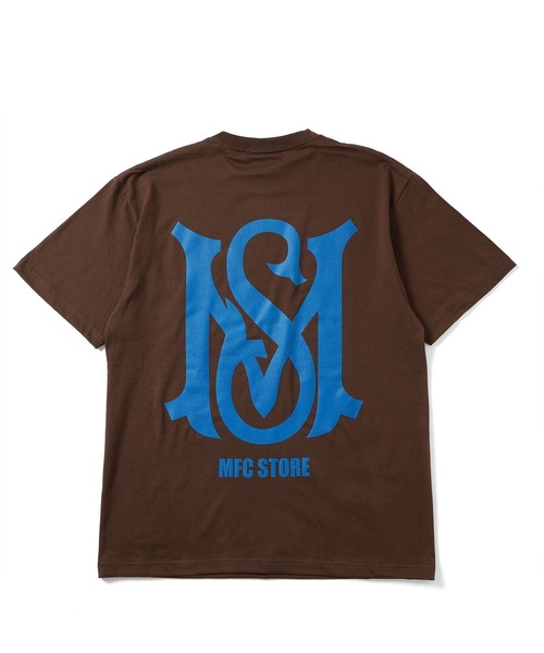 MFC STORE（エムエフシーストア）の「MFC STORE MS LOGO TEE（Tシャツ/カットソー・メンズ・ダークブラウン/ホワイト/ネイビー/ライトオリーブ/アッシュ・XXL/XL）」の3枚目の写真
