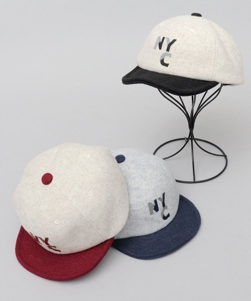 mite メルトン帽子 NEW ERA NEWERA メルトン生地 キャップ 9TWENTY ショート