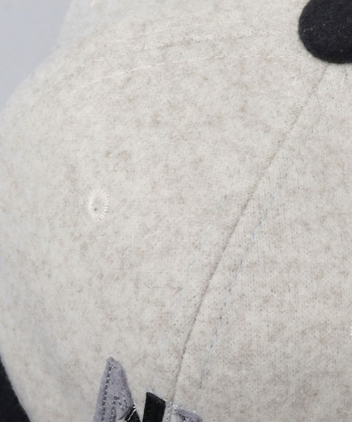 Basiquenti(ベーシックエンティ)の「バイカラー メルトン ショートバイザー(キャップ・メンズ・ブラック/ネイビー/ワイン・FREE)」の15枚目の写真