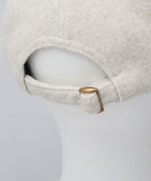 Basiquenti(ベーシックエンティ)の「バイカラー メルトン ショートバイザー(キャップ・メンズ・ブラック/ネイビー/ワイン・FREE)」の19枚目の写真