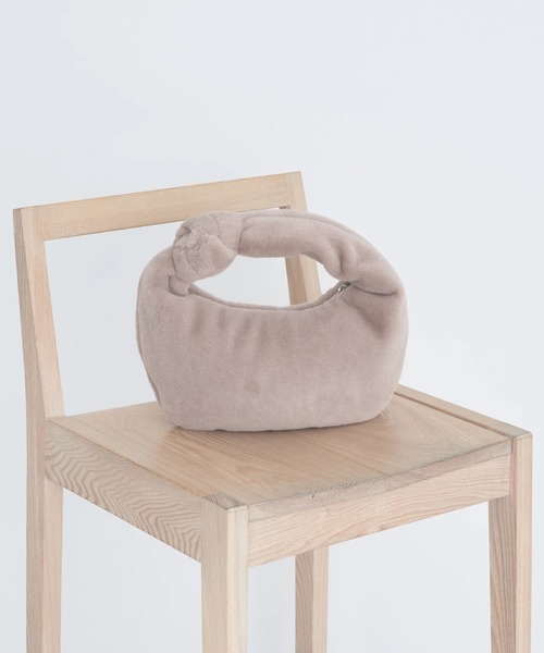 earth music&ecology（アースミュージックアンドエコロジー）の「ワンノットファーバッグ（エコバッグ/サブバッグ・レディース・ベージュ/イエロー/ブルー/アイボリー・FREE）」の4枚目の写真