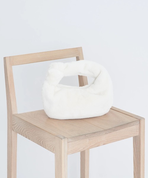 earth music&ecology（アースミュージックアンドエコロジー）の「ワンノットファーバッグ（エコバッグ/サブバッグ・レディース・ベージュ/イエロー/ブルー/アイボリー・FREE）」の3枚目の写真