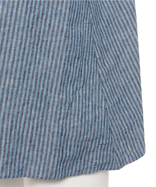 JOURNAL STANDARD（ジャーナルスタンダード）の「リネンコットンストライプ キャミソール#（キャミソール・レディース・アイボリー/ブルー・FREE）」の6枚目の写真