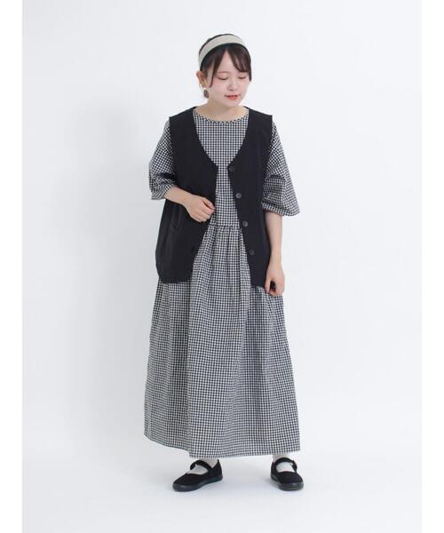 Samansa Mos2（サマンサ モスモス）の「メルトンパイピングカチューシャ（ネックレス・レディース・ベージュ/モカ・F）」の8枚目の写真