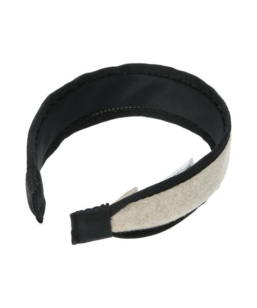 Samansa Mos2（サマンサ モスモス）の「メルトンパイピングカチューシャ（ネックレス・レディース・ベージュ/モカ・F）」の10枚目の写真