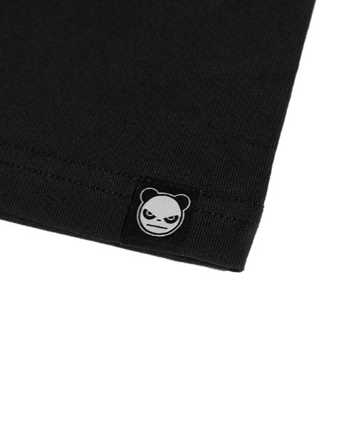 HIPANDA（ハイパンダ）の「HIPANDA ハイパンダ 男女兼用 ベーシック HIIPANDA LOGO 刺繍 Tシャツ（Tシャツ/カットソー・メンズ・ブラック/ホワイト・XX-LARGE/LARGE/MEDIUM/X-LARGE/SMALL）」の9枚目の写真