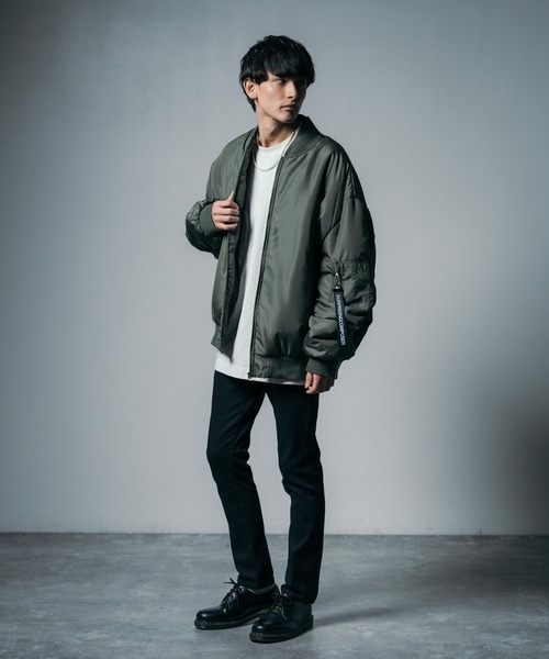 JOURNAL STANDARD MA-1 ドロップショルダーオーバーサイズ Rocky Monroe ma1 ma-1 オーバーサイズ 中綿MA-1 ミリタリー