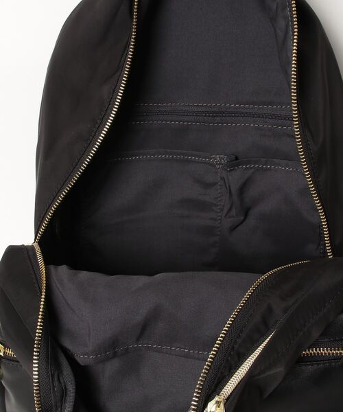 Legato Largo(レガートラルゴ)の「廃盤 Legato Largo / グログラン調ポリ/PU 10ポケリュック / LR-H1051Z(バックパック/リュック・レディース・ブラック/グレー系その他/ライトグレー/ネイビー/グレー・ONESIZE)」の12枚目の写真