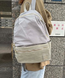 Legato Largo | 廃盤 Legato Largo / グログラン調ポリ/PU 10ポケリュック / LR-H1051Z(バックパック/リュック)