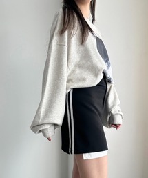 apres jour mignon | ライン入りシャツスカート【ZOZOTOWN限定アイテム】 【SETUP着用可能】(スカート)