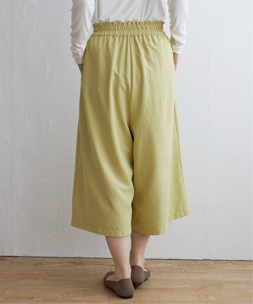 ikka(イッカ)の「スエードライクタックスカーチョ(その他パンツ・レディース・ライトグレー/ブラック/イエロー系その他/オリーブ・M/L)」の21枚目の写真