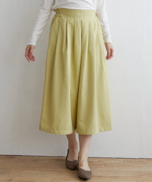 ikka(イッカ)の「スエードライクタックスカーチョ(その他パンツ・レディース・ライトグレー/ブラック/イエロー系その他/オリーブ・M/L)」の22枚目の写真