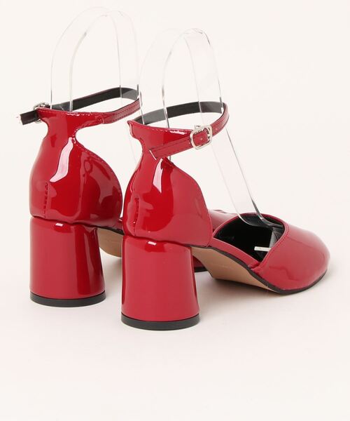 Burner（バーナー）の「【OKUOKU Recommend Select】足袋 ストラップ パンプス oku-shoes-717216572713-51 U（パンプス・レディース・シルバー/ワインレッド/ブラック・38/39/36）」の4枚目の写真