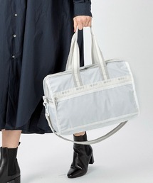 LeSportsac（レスポートサック）の「DELUXE MED WEEKENDER スペクテイタークールグレイ（ボストンバッグ・キッズ）」