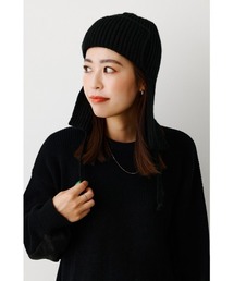 希少全面リアルラビットファーアビエーターキャップrodeo crowns