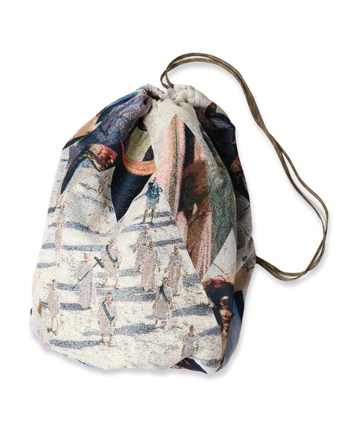 bedsidedrama（ベットサイドドラマ）の「Cinema Complex Duffle Bag（バックパック/リュック・レディース・ネイビー系/グレー系・1）」の8枚目の写真