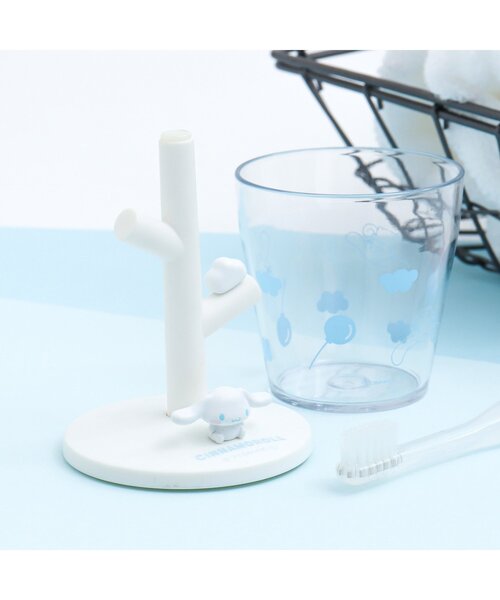 BREEZE（ブリーズ）の「【サンリオ】ミニうがいコップ&スタンド　シナモロール（オーラルケア/歯磨きグッズ・キッズ・マルチ・FREE）」の2枚目の写真
