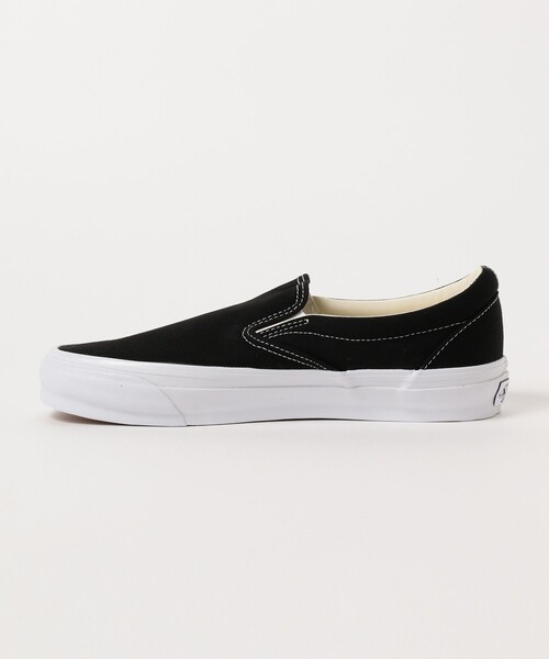 VANS（バンズ）の「VANS / SLIP-ON REISSUE 98 LX BLACK / WHITE（スリッポン・メンズ・ブラック・27.0cm/26.5cm/28.5cm/28.0cm/27.5cm/26.0cm/29.0cm）」の3枚目の写真