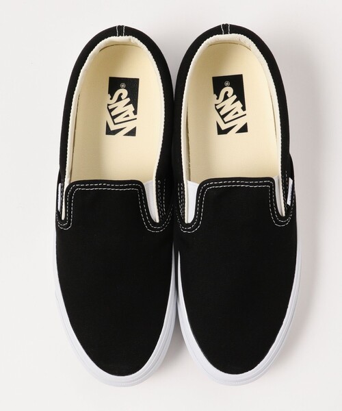 VANS（バンズ）の「VANS / SLIP-ON REISSUE 98 LX BLACK / WHITE（スリッポン・メンズ・ブラック・27.0cm/26.5cm/28.5cm/28.0cm/27.5cm/26.0cm/29.0cm）」の5枚目の写真