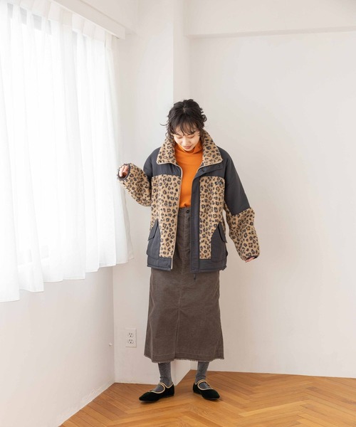 niko and...（ニコアンド）の「ウールブレンドソフトタートル（ニット/セーター・レディース・ピンク/ブラック/オレンジ/アイボリー/ブルー・LARGE/MEDIUM）」の10枚目の写真